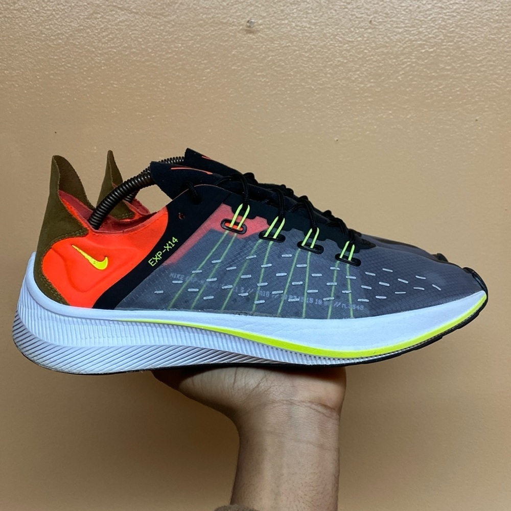 Nike EXP-X14 Total Crimson Gray Black Volt